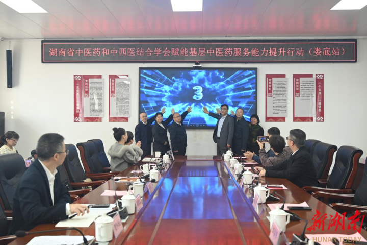 湖南省 “赋能基层中医药服务能力提升” 行动（娄底站）启动，助力基层中医药发展插图1